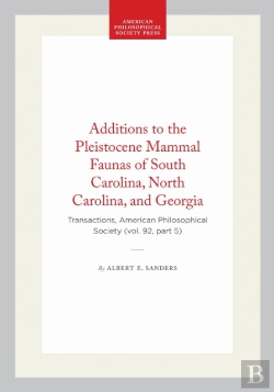 Bertrand.pt - Additions To The Pleistocene Mammal Faunas Of South Carolina, North Carolina, And Georgia