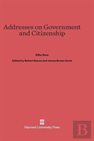 Addresses On Government And Citizenship