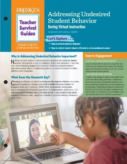 Bertrand.pt - Addressing Undesired Student Behavior During Virtual Instruction