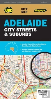 Adelaide City Streets & Suburbs Map 562 10th