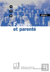 Adh 2000-2 : Famille Et Parenté : Le Renouvellement Des Approches