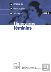 Adh 2006-2 : Itinéraires Féminins