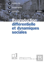 Adh 2008-1 : Reproduction Différentielle Et Dynamiques Sociales