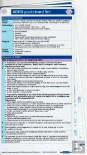 Adhd Pocketcard Set