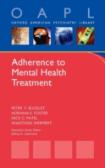 Adherence To Mental Health Treatment