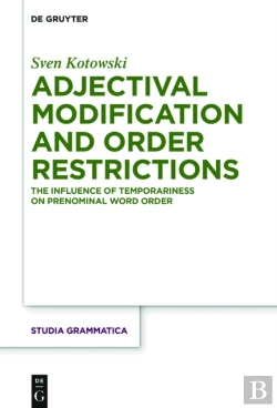 Bertrand.pt - Adjectival Modification And Order Restrictions