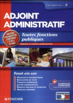 Bertrand.pt - Adjoint Administratif Categorie C. Concours Examen Professionnel