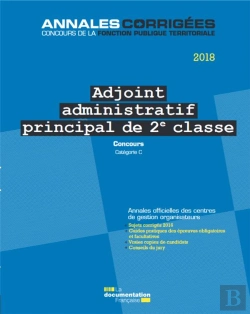 Bertrand.pt - Adjoint Administratif Principal 2e Classe 2018 ; Concours Externe, Interne, Catégorie C