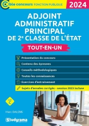 Adjoint Administratif Principal De 2e Classe De L'Etat (Édition 2023)