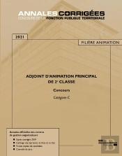 Adjoint D'Animation Principal De 2e Classe ; Concours Et Examen (Édition 2021)