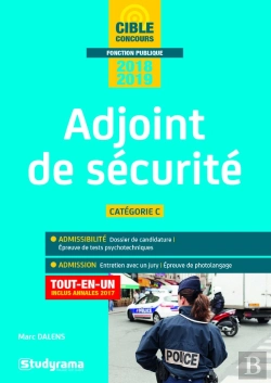 Bertrand.pt - Adjoint De Sécurité ; Catégorie C ; Tout-En-Un (Édition 2018/2019)
