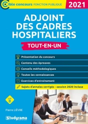 Adjoint Des Cadres Hospitaliers, Cat. B ; Tout-En-Un (Édition 2021)