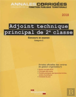 Bertrand.pt - Adjoint Technique Principal 2e Classe 2018 ; Concours Externe, Interne, 3e Concours
