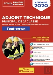 Adjoint Technique Principal ; Externe, Interne Et 3e Voie, Examen Professionnel, Catégorie C : Tout-En-Un (Concours2020)