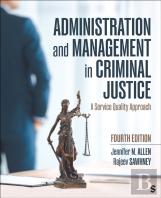 Administration And Management In Criminal Justice