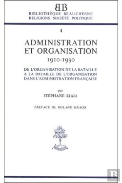 Bertrand.pt - Administration Et Organisation, 1910-1930