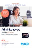 Administrativo/A Adm. General Estado Libre Tem5 Bloq.Vi