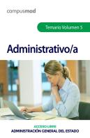 Administrativo/A Administracion General Estado (Ac