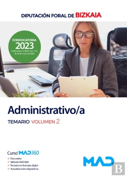 Bertrand.pt - Administrativo/A De La Diputacion Foral De Bizkaia. Temario