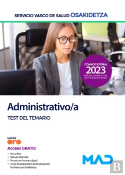Bertrand.pt - Administrativo/A De Osakidetza-Servicio Vasco De Salud. Test