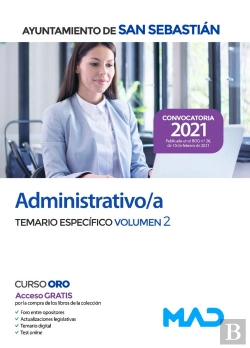 Bertrand.pt - Administrativo/A Del Ayuntamiento De San Sebastian. Temario