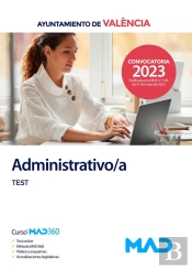 Administrativo/A Del Ayuntamiento De Valencia. Test
