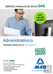 Administrativo/A Del Servicio Andaluz De Salud. Temario Específico Volumen 3