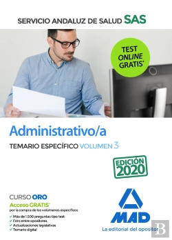 Bertrand.pt - Administrativo/A Del Servicio Andaluz De Salud. Temario Específico Volumen 3