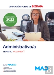 Administrativo/A Diputacion Foral Bizkaia Temario