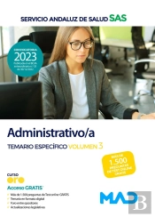 Administrativo/A Servicio Andaluz Salud Temario Especifico