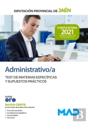 Administrativo De La Diputacion Provincial De Jaen. Test De