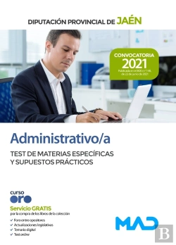 Bertrand.pt - Administrativo De La Diputacion Provincial De Jaen. Test De