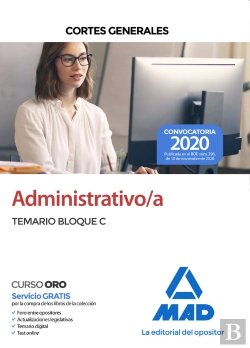 Bertrand.pt - Administrativo De Las Cortes Generales. Temario Bloque C