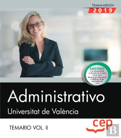 Bertrand.pt - Administrativo. Universitat De València. Temario. Vol.Ii