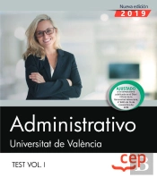 Administrativo. Universitat De València. Test Vol. I