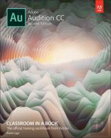 Adobe Audition Cc Classroom In A Book