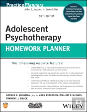 Adolescent Psychotherapy Homework Planner