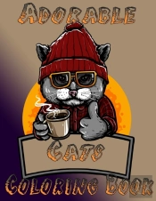 Adorable Cats Coloring Book