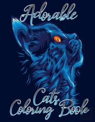 Adorable Cats Coloring Book