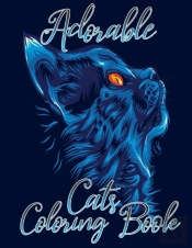 Adorable Cats Coloring Book