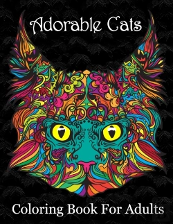 Bertrand.pt - Adorable Cats Coloring Book For Adults