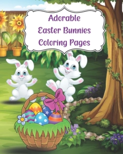 Bertrand.pt - Adorable Easter Bunnies Coloring Pages