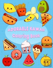 Adorable Kawaii Coloring Book