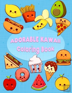 Bertrand.pt - Adorable Kawaii Coloring Book