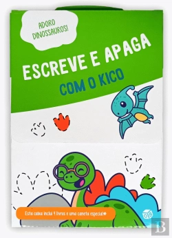 Bertrand.pt - Adoro Dinossauros!- Escreve a Apaga com o Kico
