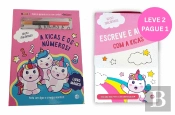 Adoro Unicórnios! - Caixa com 4 Minilivros e a Kikas e os Números