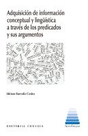 Adquisicion De Informacion Conceptual Linguistica A Traves
