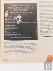 Adrian Piper: Performing Objects I Have Been, 1972-2018
