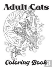 Adult Cat Coloring Book