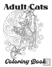 Adult Cat Coloring Book